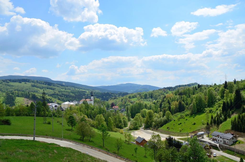 Penzion Na Vrsku Hotel Branna Bagian luar foto